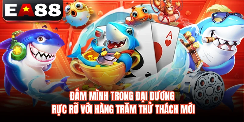 Đắm mình trong đại dương rực rỡ với hàng trăm thử thách mới