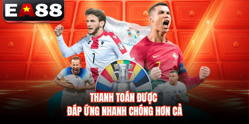 Thanh toán được đáp ứng nhanh chóng hơn cả